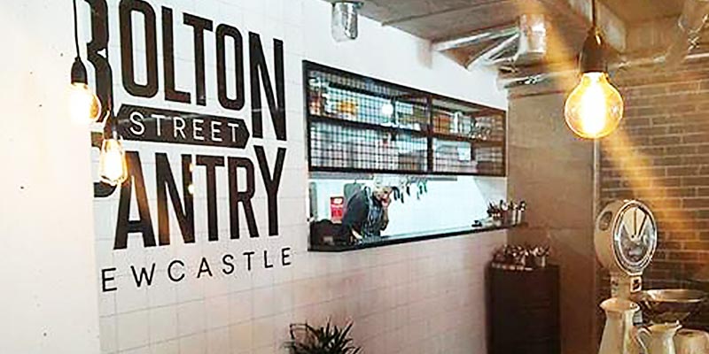 Interior Design for Bolton St Pantry in Newcastle