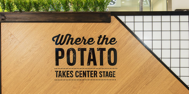 Interior Design for Potato Corner in Plumpton