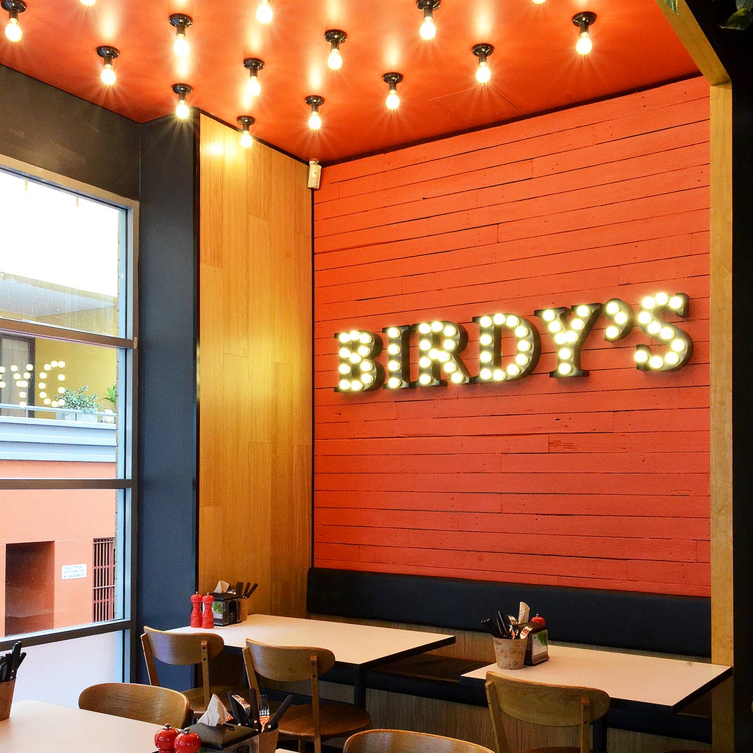 Interior Design for Birdy's Chicken in Pyrmont