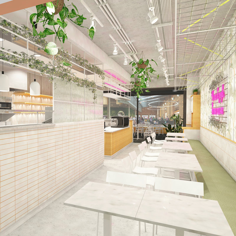 Interior Design for Wonder Full Eatery in Sydney